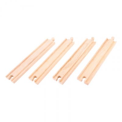 Long Straights - Bigjigs BJT100 (£5.99)